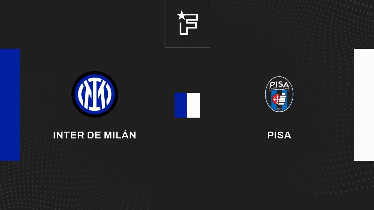 Vídeo, el resumen del choque entre Inter de Milán y Pisa