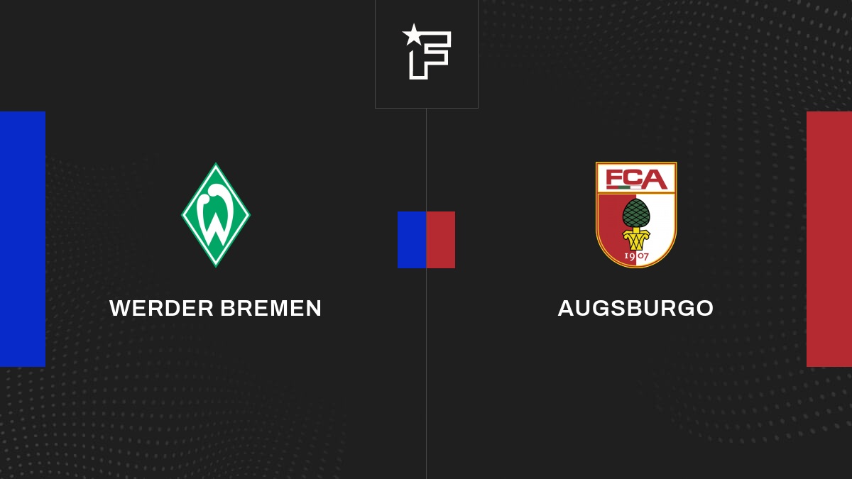 Vídeo, todos los goles del encuentro entre Werder Bremen y Augsburgo