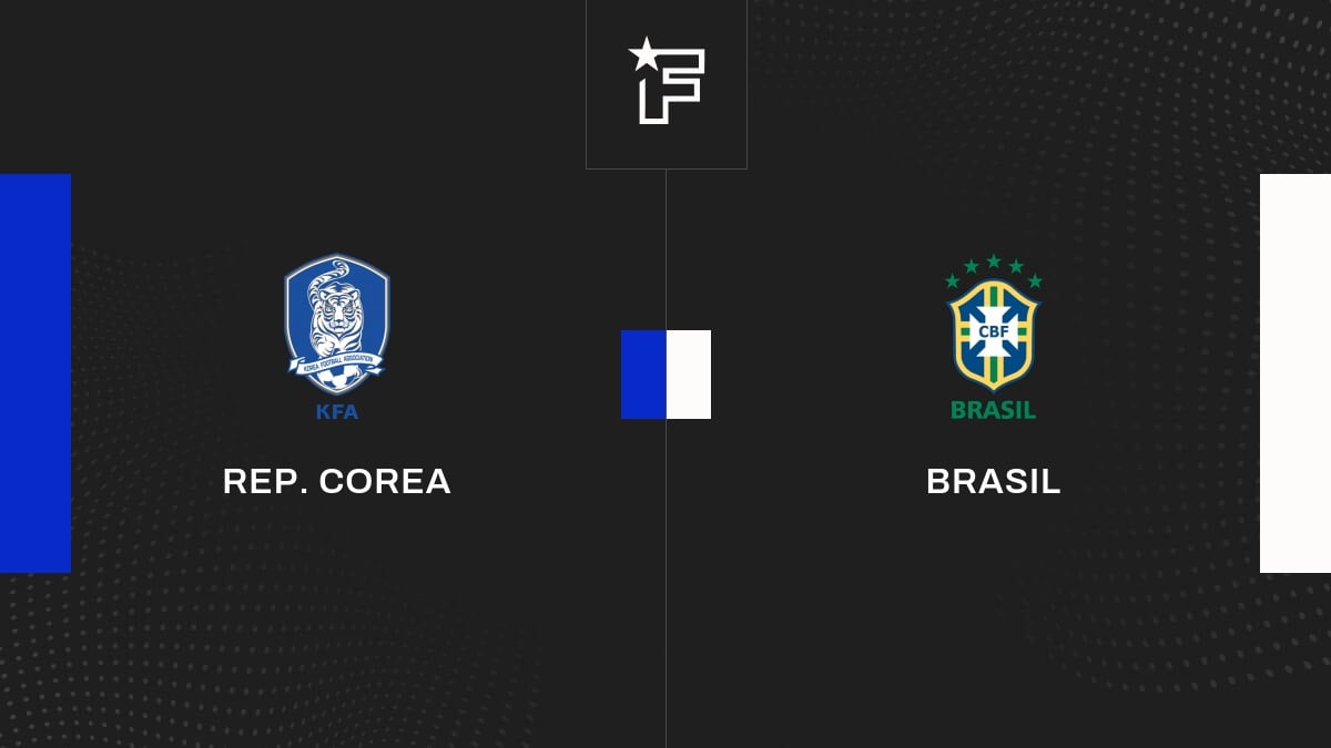 Vídeo, todos los goles del encuentro entre Rep. Corea y Brasil