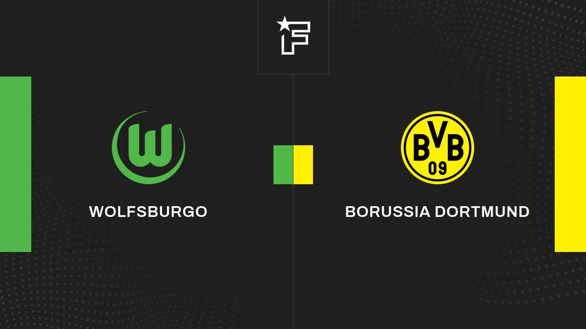 Vídeo, todos los goles del choque entre Wolfsburgo y Borussia Dortmund