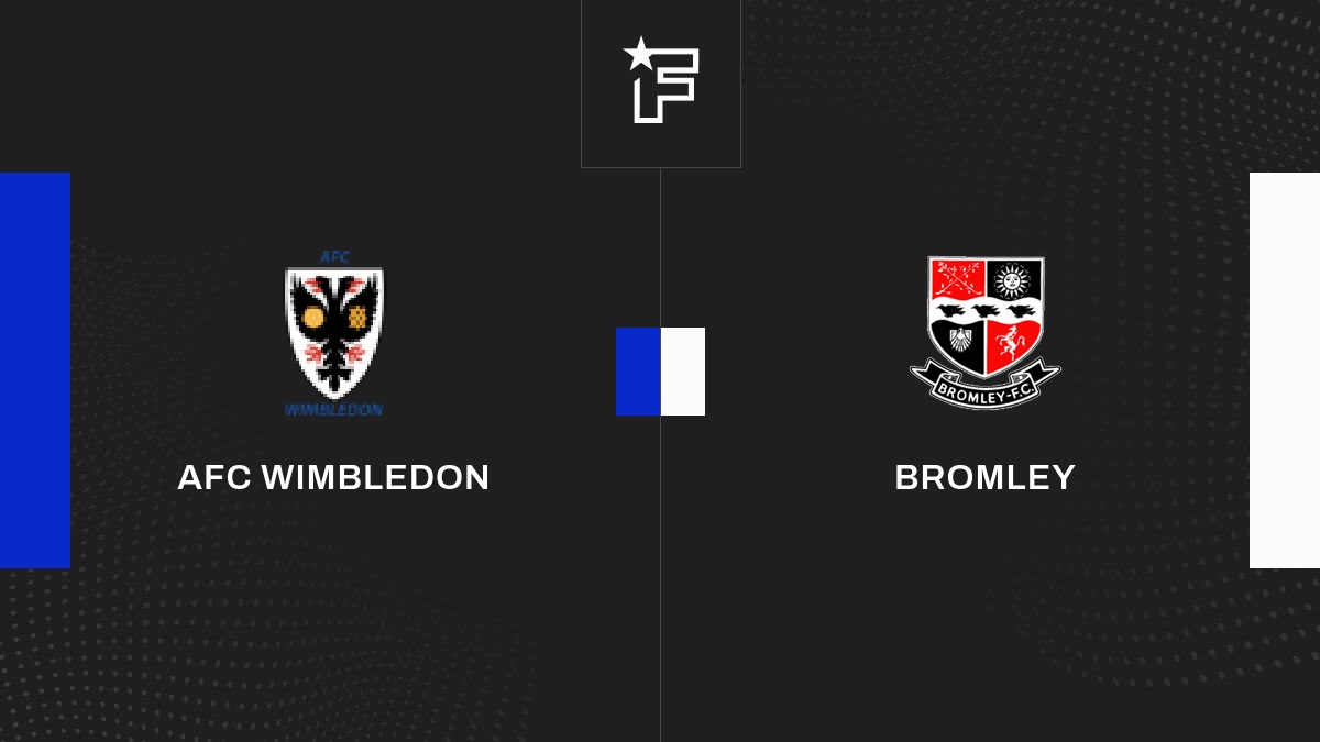 AFC Wimbledon vs Bromley Partido en Directo 34ª jornada de Liga dos