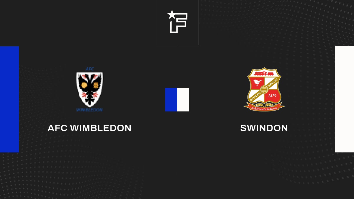 AFC Wimbledon vs Swindon Partido en Directo 22ª jornada de Liga dos