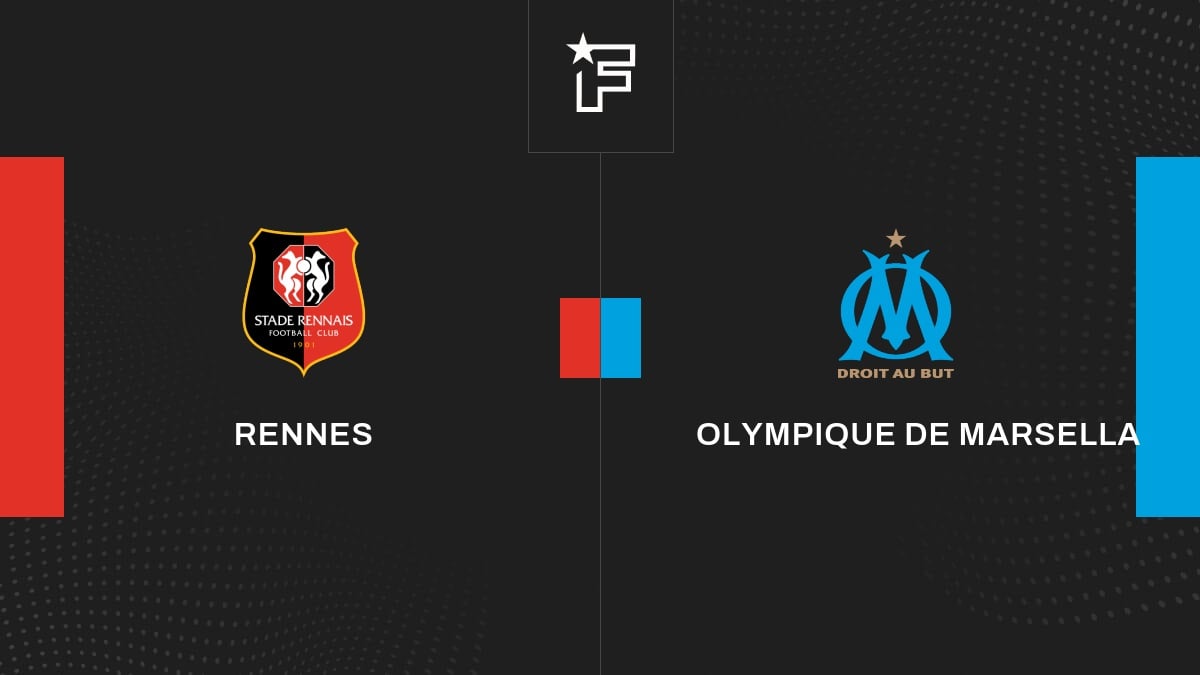 Vídeo, el único objetivo del encuentro entre Rennes y Olympique de Marsella