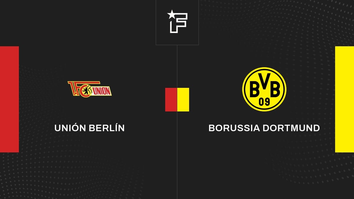 Vídeo, todos los goles del choque entre Unión Berlín y Borussia Dortmund