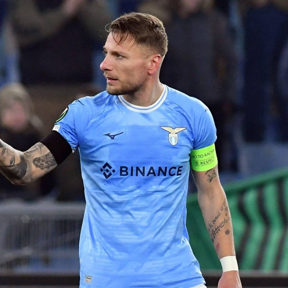 Lazio Ciro Immobile hace saltar las alarmas