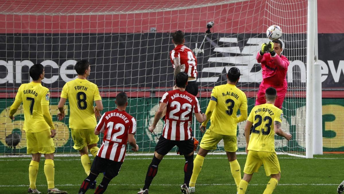 Liga Athletic de Bilbao y Villarreal firman tablas
