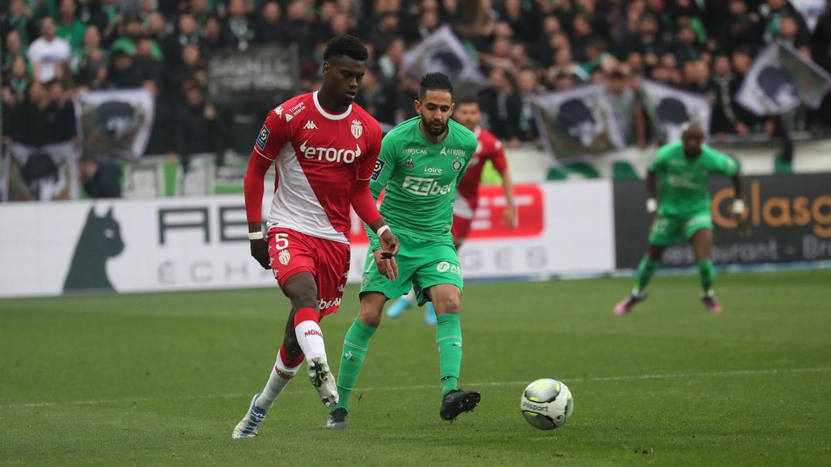 Maillot AS Monaco Extérieur 2019-2020 - Porté Par Benoît Badiashile (match Worn) - Taille L - Kappa