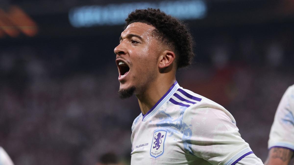 AS Roma reaviva su interés en el extremo inglés Jadon Sancho
