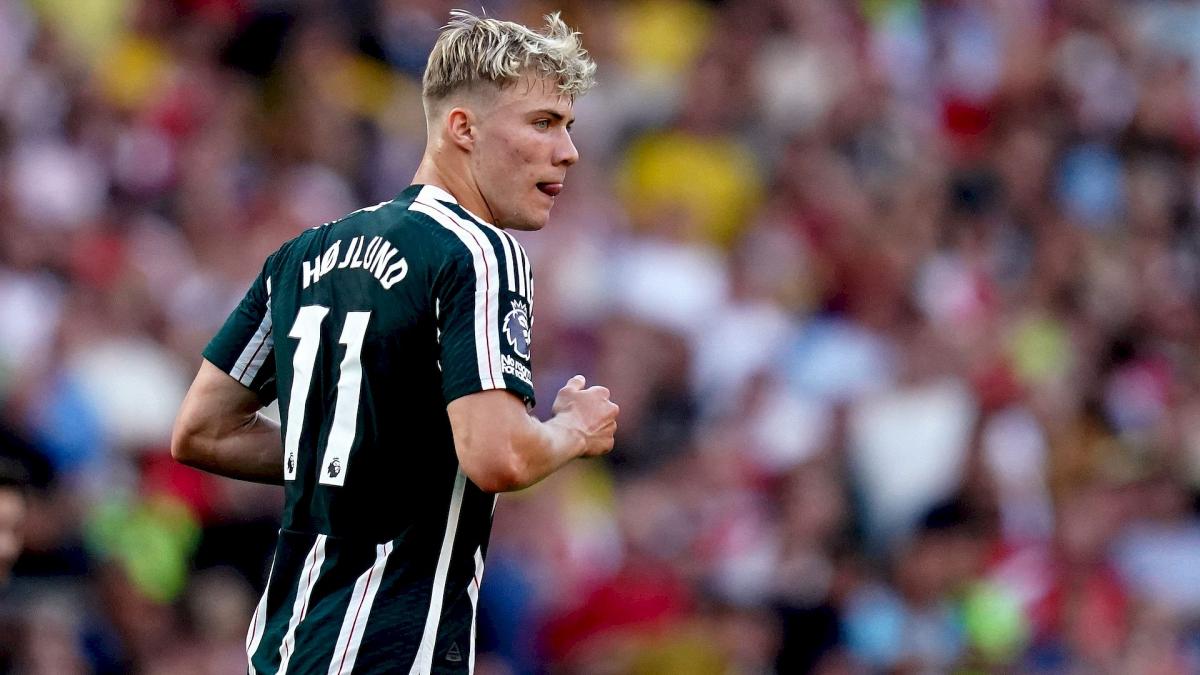 Erik ten Hag pide tiempo por Rasmus Hojlund