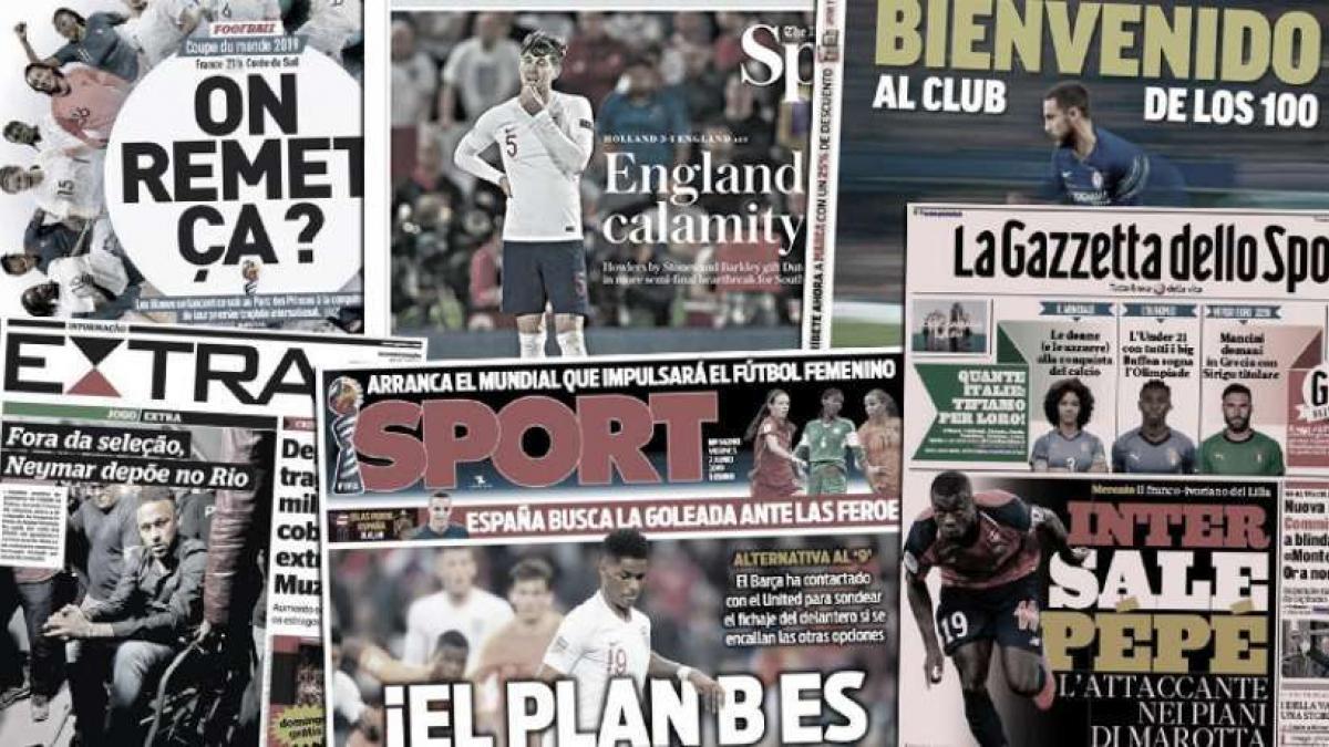 El fc barcelona tantea el fichaje de marcus rashford, la juventus se plantea 4 ventas, el valencia aprieta por maxi gómez