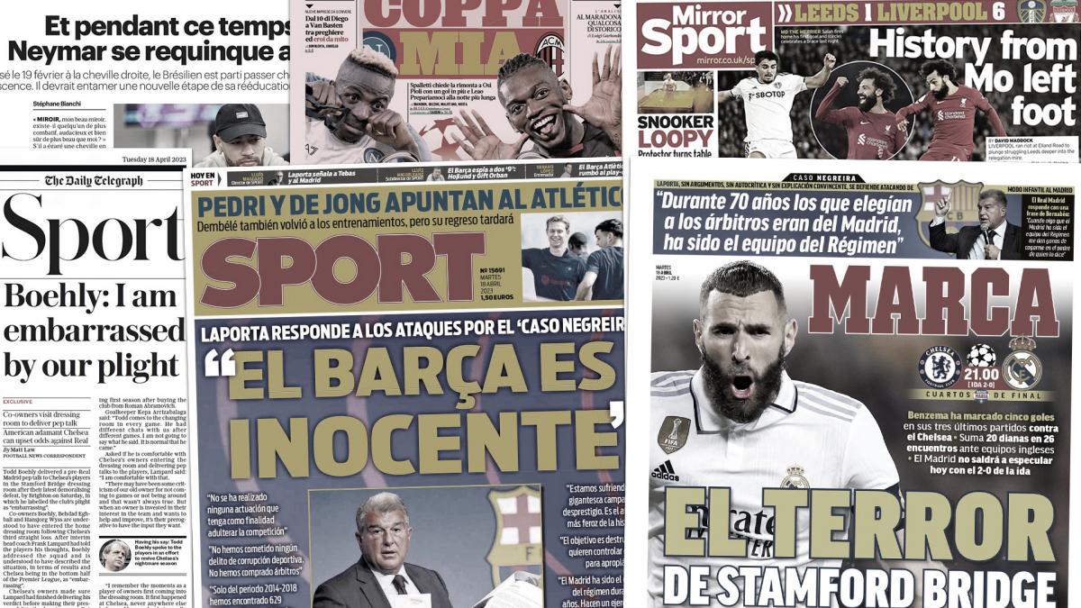 Joan Laporta desata la guerra entre Real Madrid y FC Barcelona, el ...