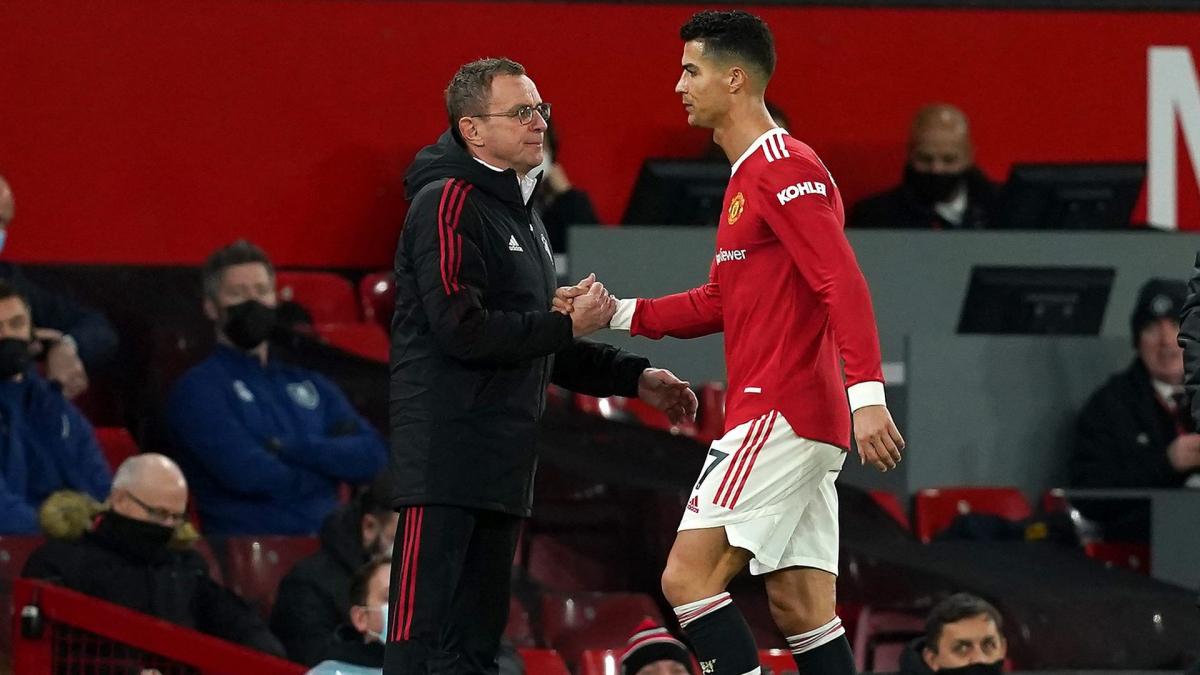 Ralf Rangnick alludes to the future of Cristiano Ronaldo in the MU