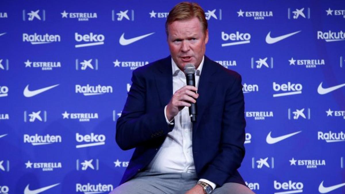 The discards of Ronald Koeman in the FC Barcelona