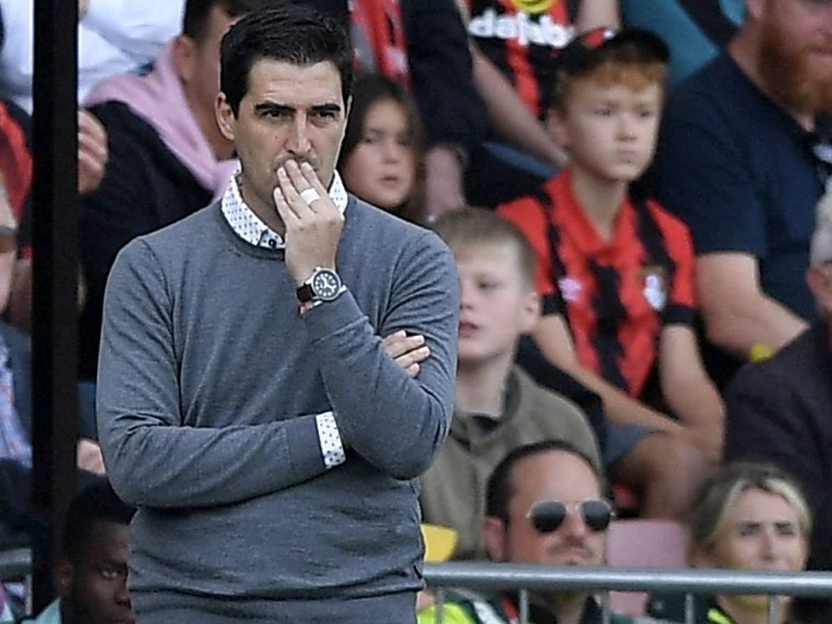 Andoni Iraola, cerca del despido