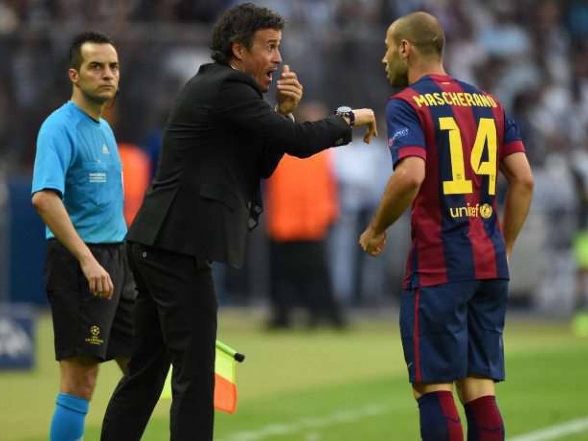 Fc Barcelona River Plate Javier Mascherano Ante El Club De Su Corazon