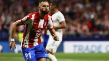 El Atlético ya baraja un recambio para Yannick Carrasco