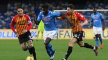 Serie A | El Nápoles doblega al Benevento