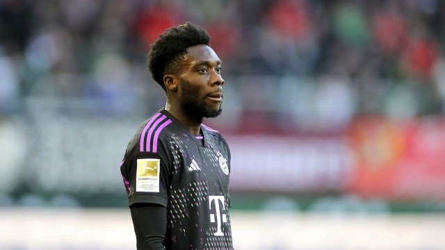 Alphonso Davies con el Bayern Múnich