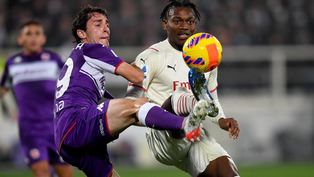 Álvaro Odriozola con la Fiorentina