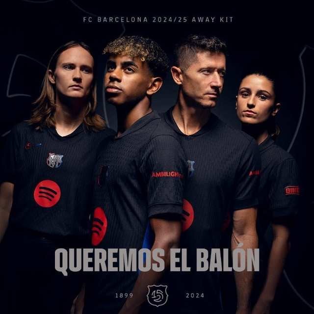 La segunda camiseta del FC Barcelona