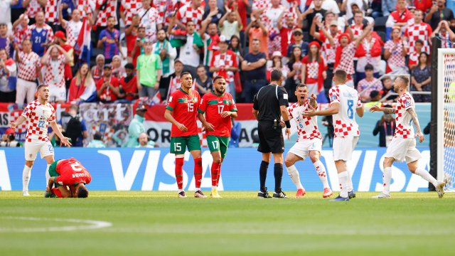 2022 FIFA WORLD CUP - MOROCCO VS CROATIA