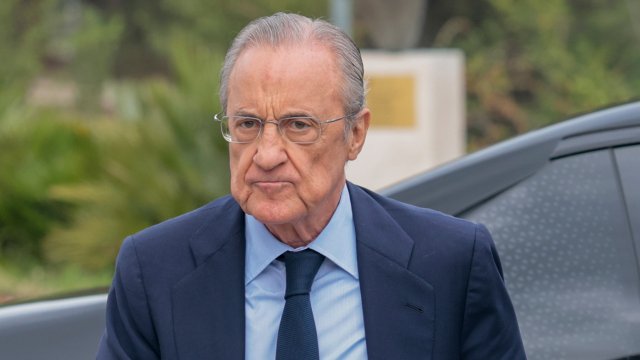 El presidente del Real Madrid, Florentino Pérez