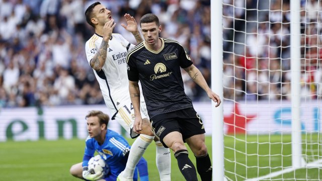 Joselu se lamenta de una oportunidad fallada