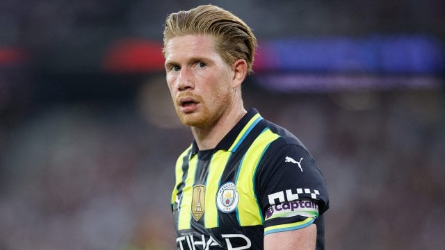 Kevin De Bruyne con el Manchester City