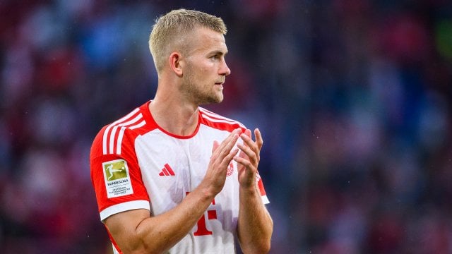 Matthijs de Ligt con el Bayern Múnich