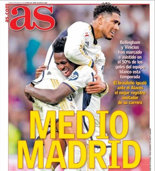 La portada de As