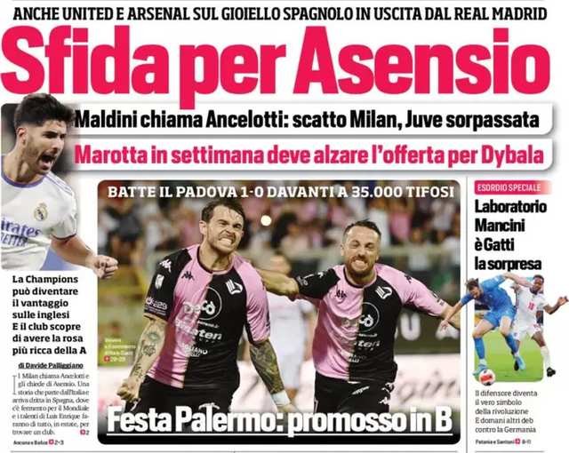 Portada Corriere