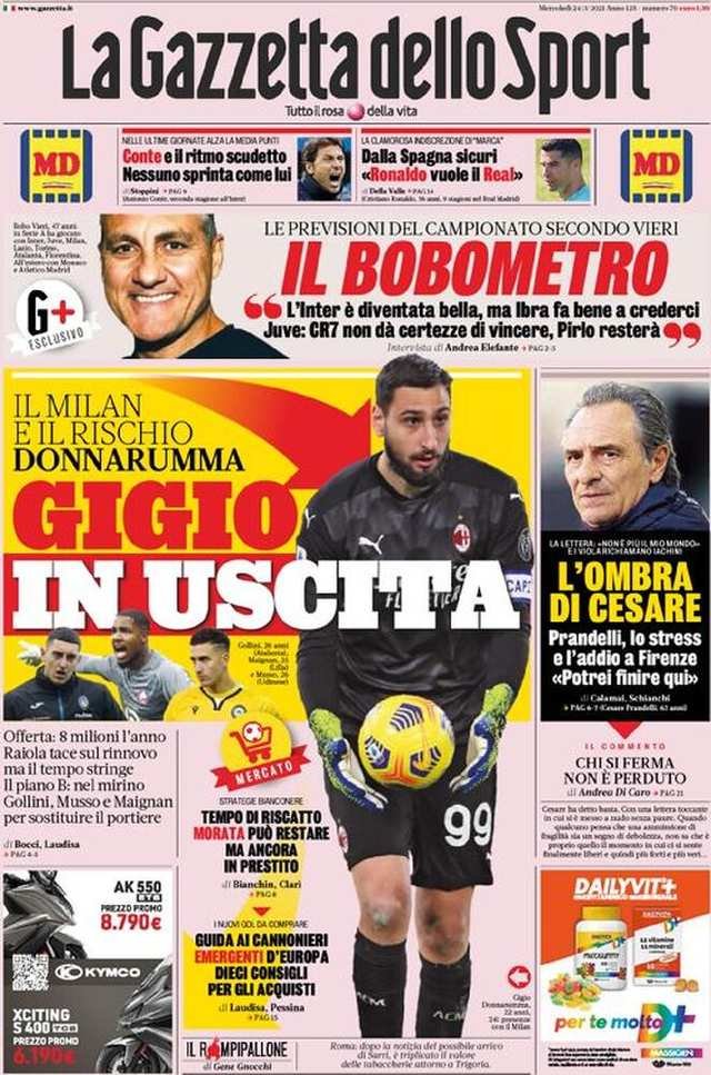 Portada Gazzetta