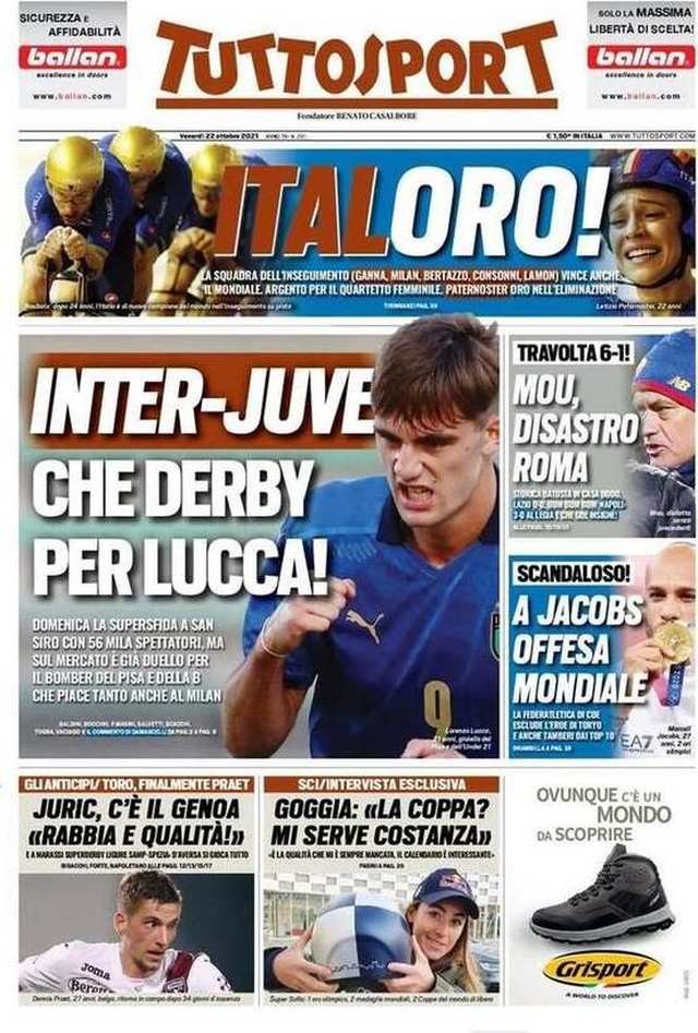 Portada Tuttosport