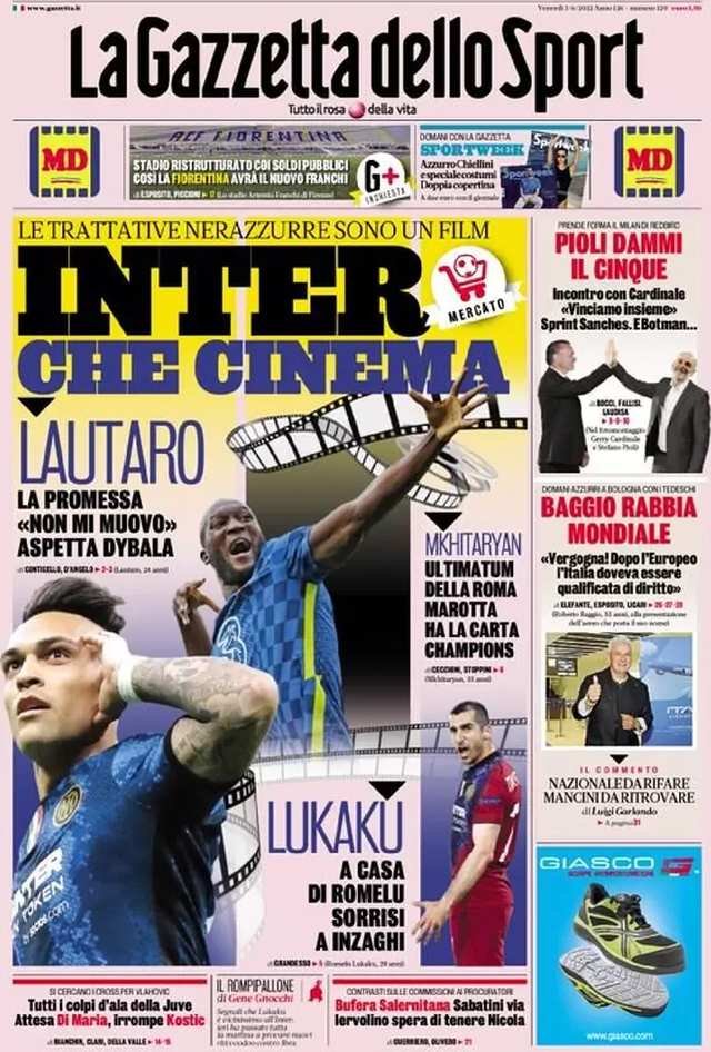 Portada Gazzetta