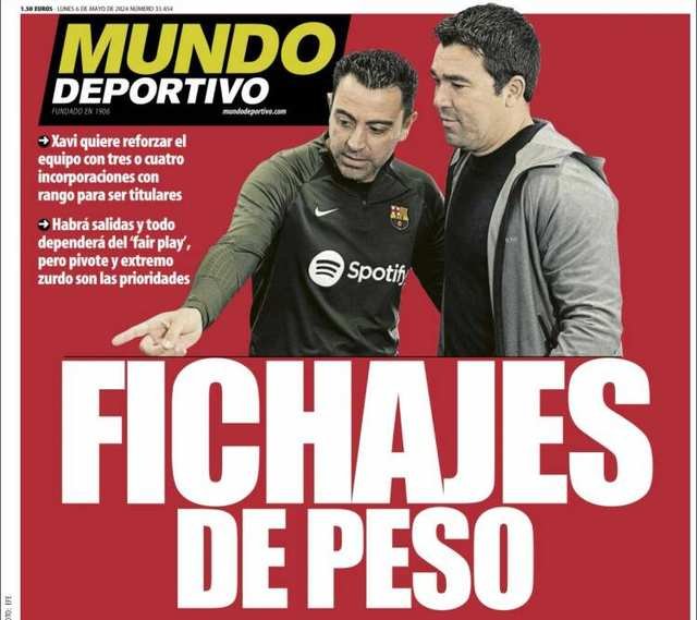 La portada de Mundo Deportivo