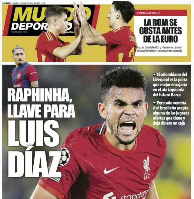 La portada de Mundo Deportivo