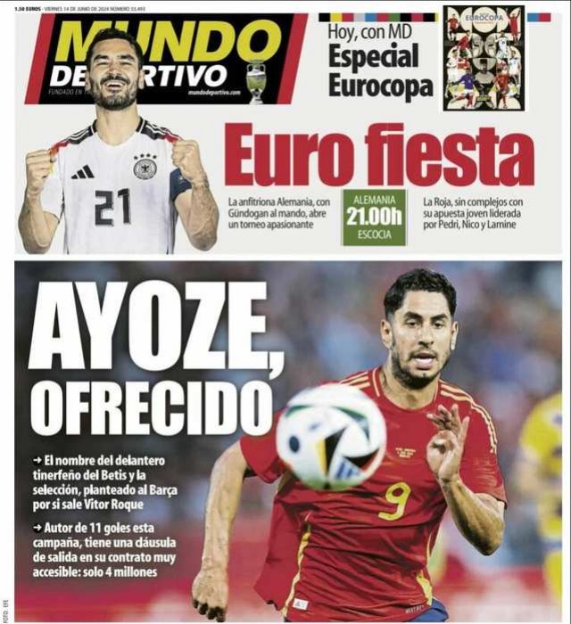 La portada de MD