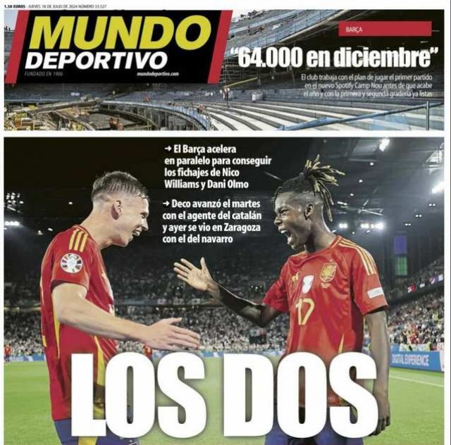 Portada Mundo Deportivo