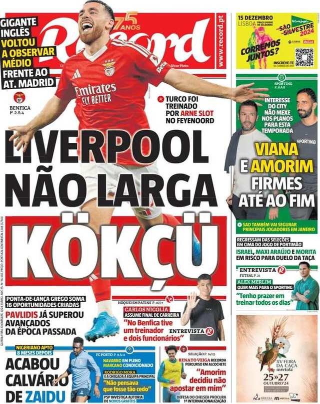 La portada de Record