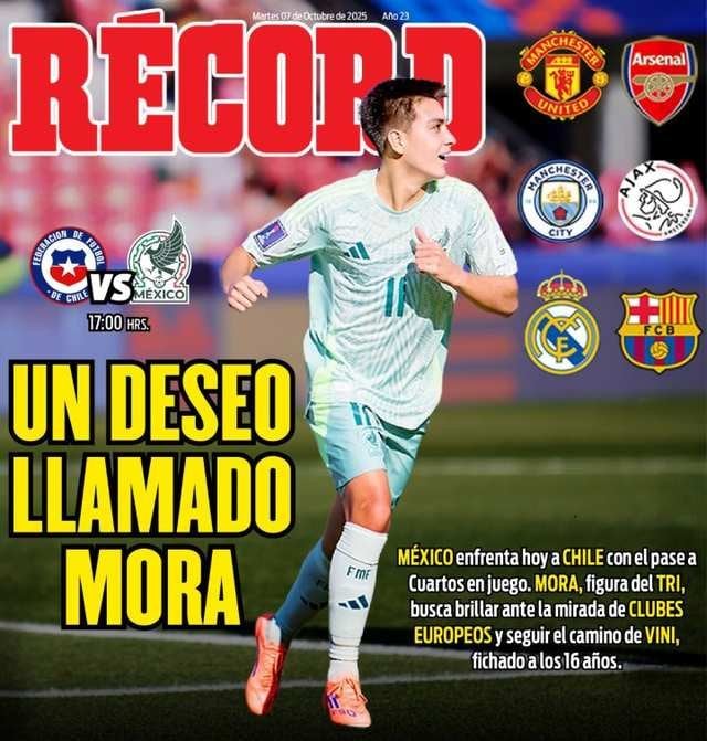 La portada de Récord