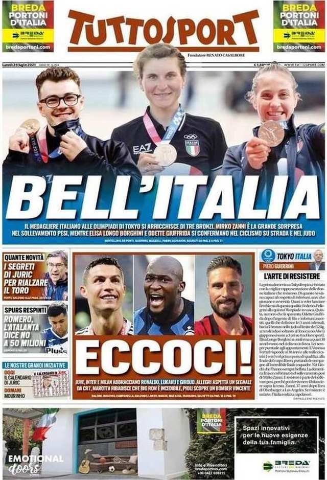Portada Tuttosport