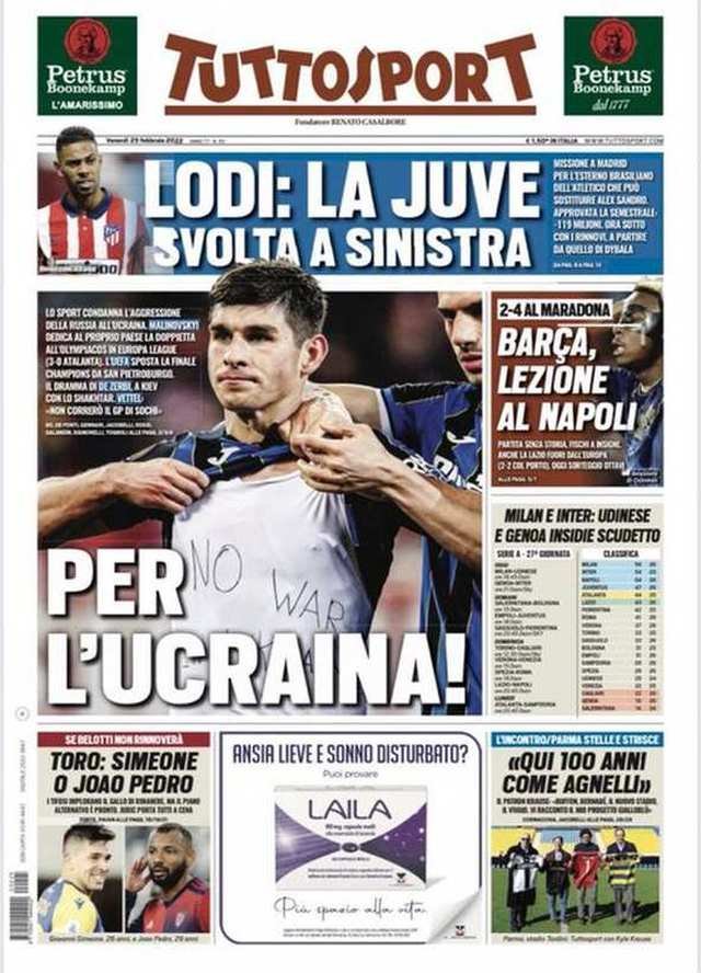 Portada Tuttosport