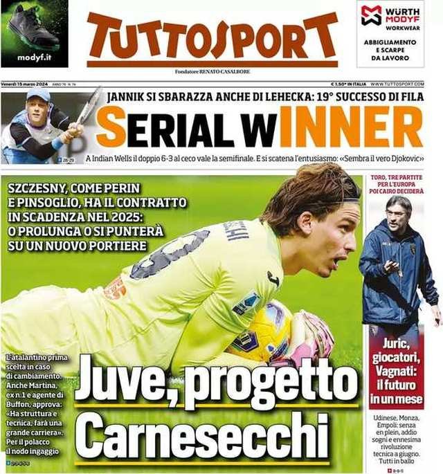 La portada de Tuttosport