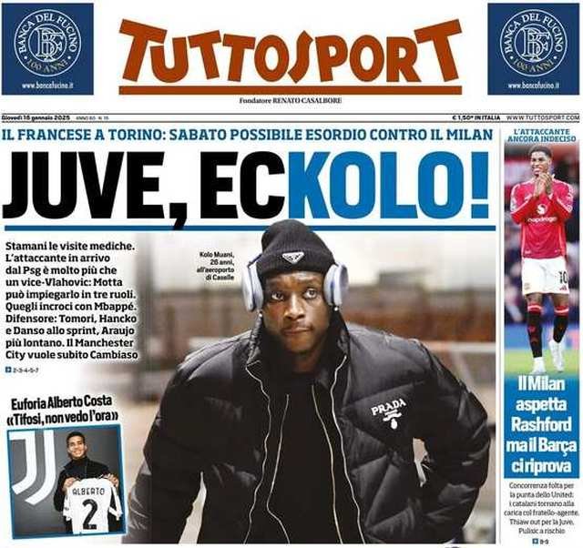 La portada de Tuttosport
