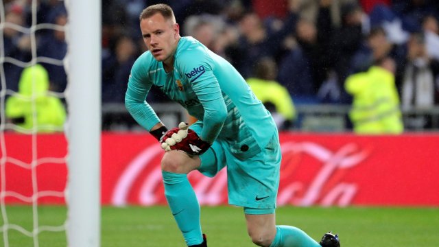 Ter Stegen under the sticks