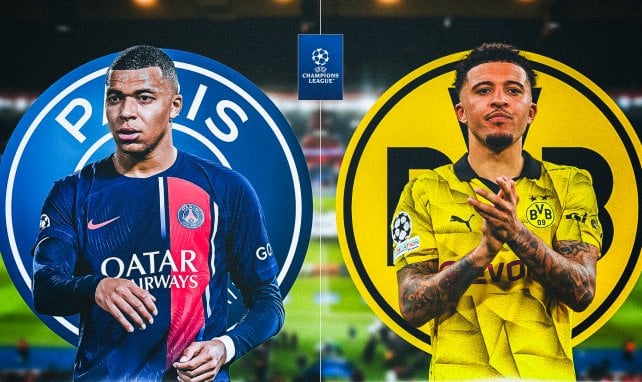 Los onces de PSG y BVB