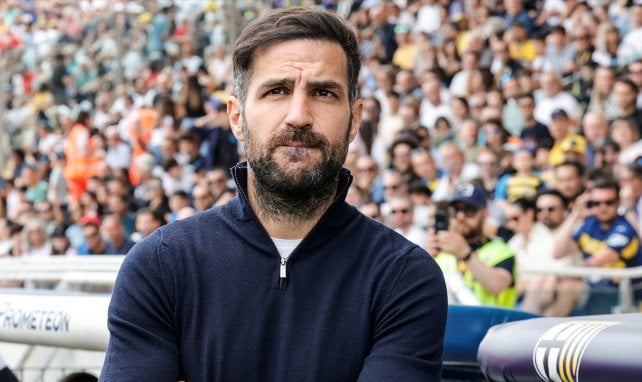 Cesc Fàbregas con el Como