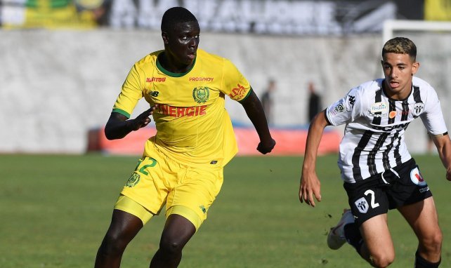 Abdoulaye Dabo, en acción con el Nantes