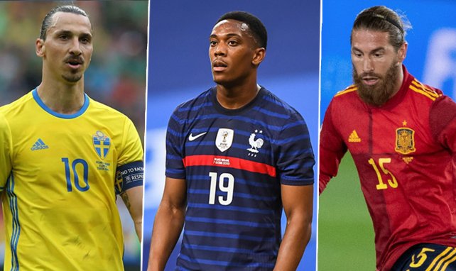 Ibrahimovic, Martial y Ramos se pierden la Euro 2020
