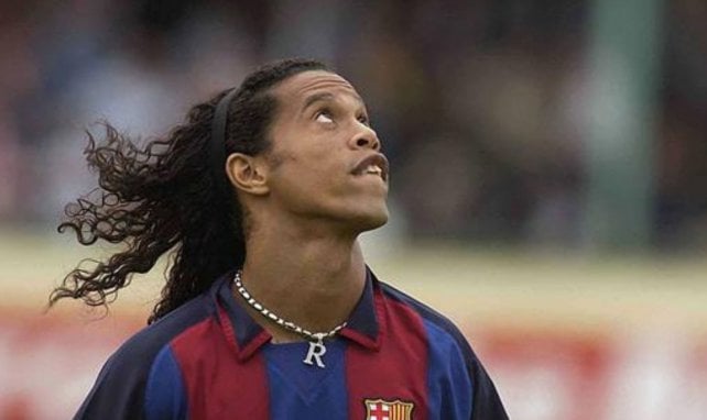 Ronaldinho con el FC Barcelona